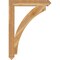 Ekena Millwork Thorton Arts & Crafts Rough Sawn Bracket, Western Red Cedar, 4"W x 30"D x 42"H BKT04X30X42THR03RWR - alternate 4